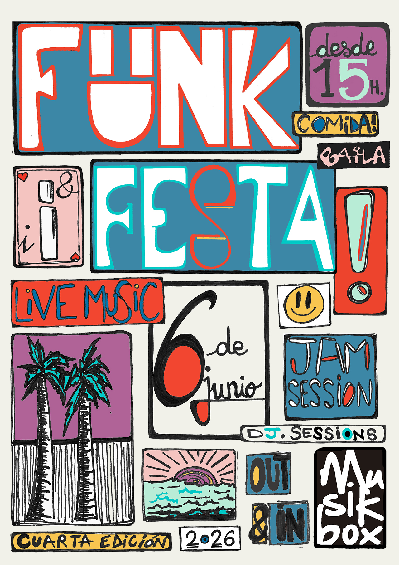 Cartel Funk i Festa — 6 de junio, Musikbox